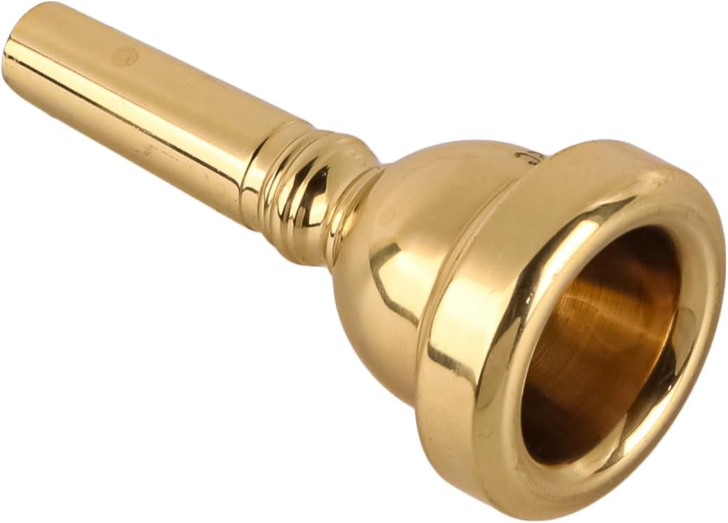 VOANZO Bocchino per Trombone Contralto Bocchino in Rame 6.5AL (Placcato Oro) Accessorio per Strumento in Ottone di Alta qualità per Trombone Contralto