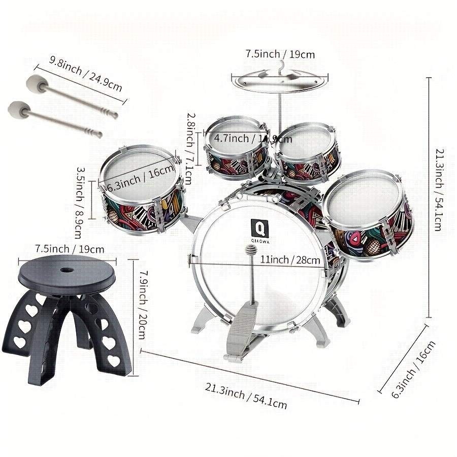 Jazz Drum Set Musical Toy