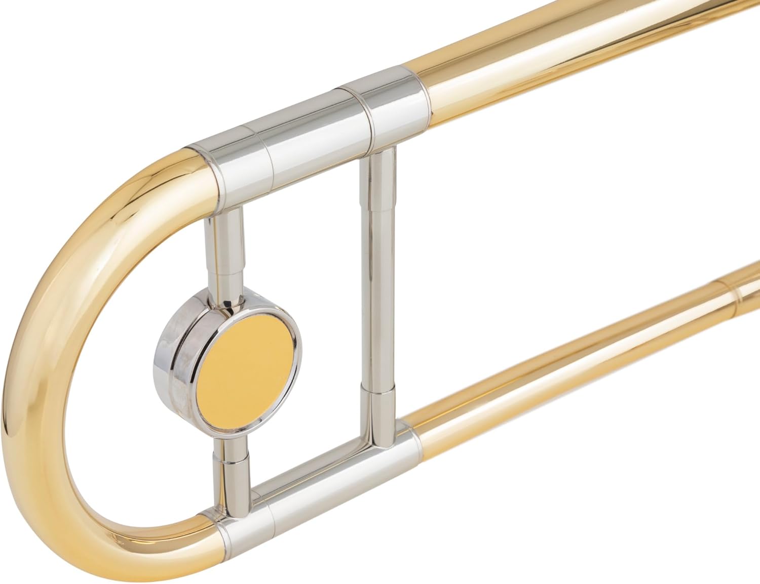 Classic Cantabile TP-42 Trombone Tenore - Accordatura Bb - Ottone - Coulisse Interna in Nichelargento - Inclusi Custodia, Bocchino e Panno per la Pulizia