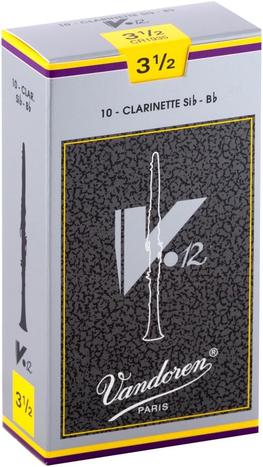 Vandoren Traditional Ance 3.5 V 12 per Clarinetto Sib, 10 pezzi