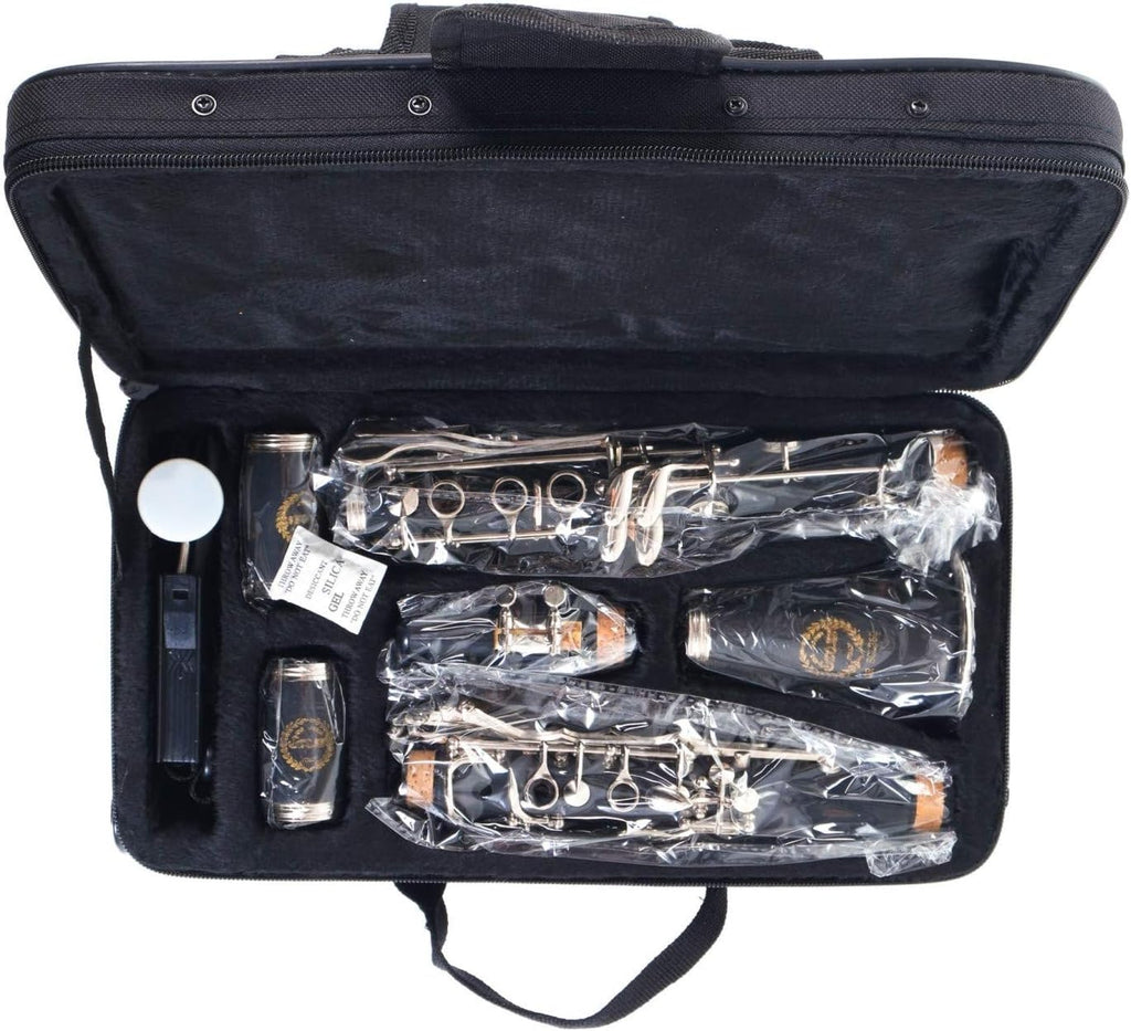 Proel GR SCL360 Grassi - Clarinetto in Sib 17 chiavi con sistema Boehm e corpo in ABS e con Astuccio in Foam