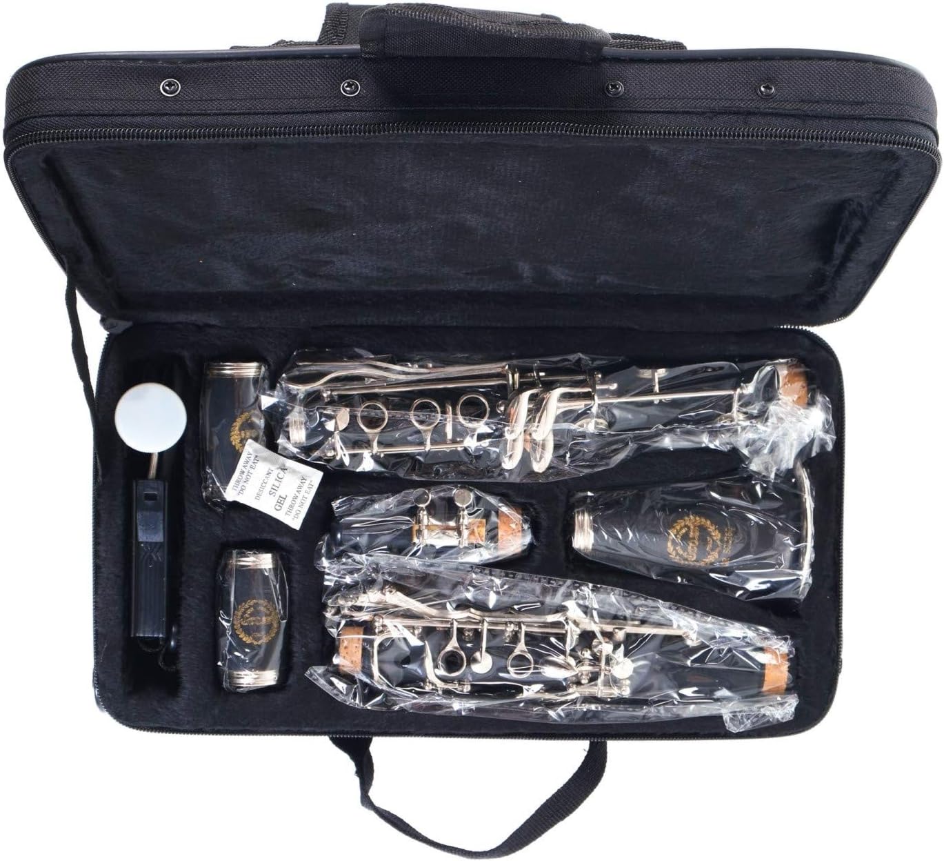 Proel GR SCL360 Grassi - Clarinetto in Sib 17 chiavi con sistema Boehm e corpo in ABS e con Astuccio in Foam