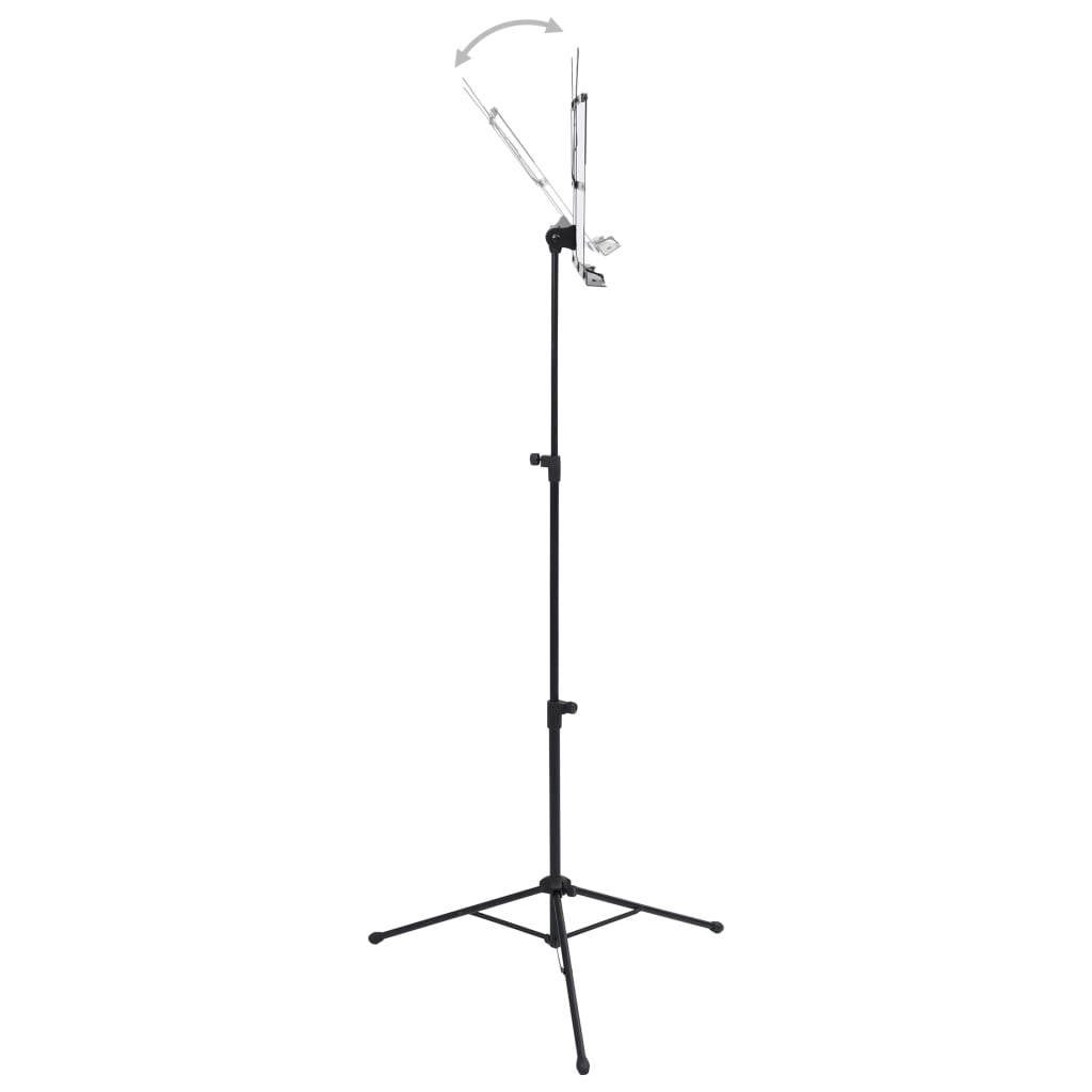 NNEVL Music Book Stand Black Steel