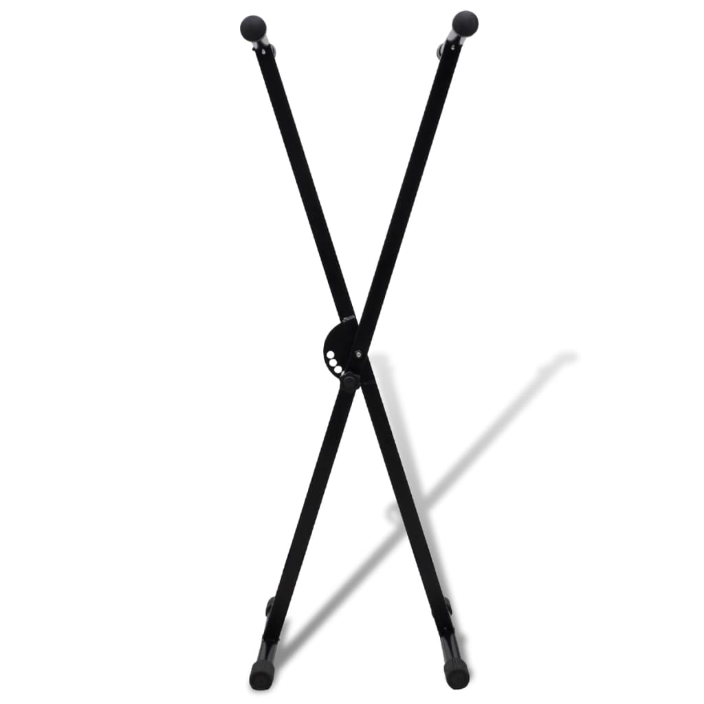 NNEVL Adjustable Single Braced Keyboard Stand X-Frame