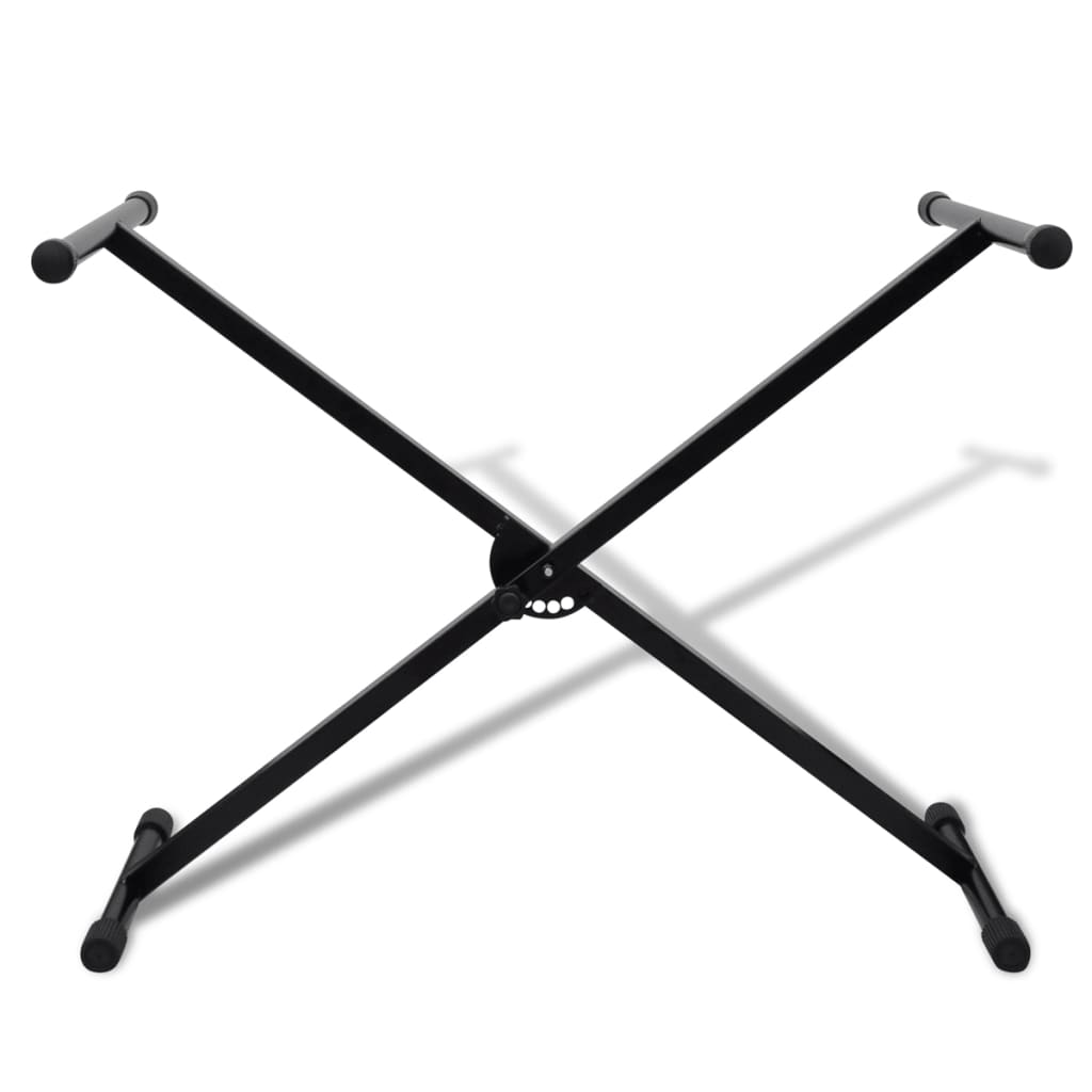 NNEVL Adjustable Single Braced Keyboard Stand X-Frame