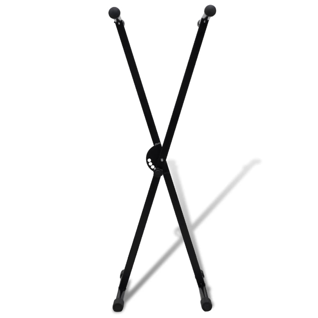 NNEVL Adjustable Keyboard Stand and Stool Set
