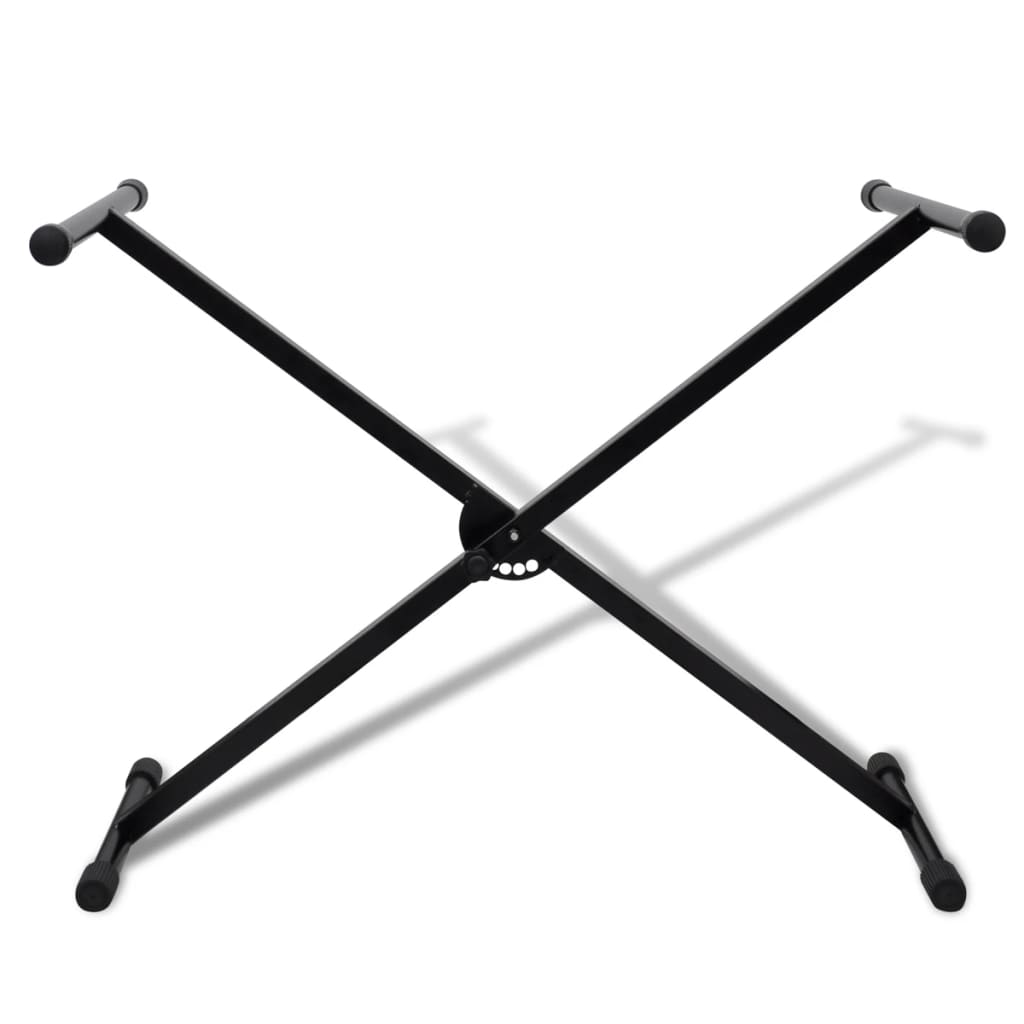 NNEVL Adjustable Keyboard Stand and Stool Set