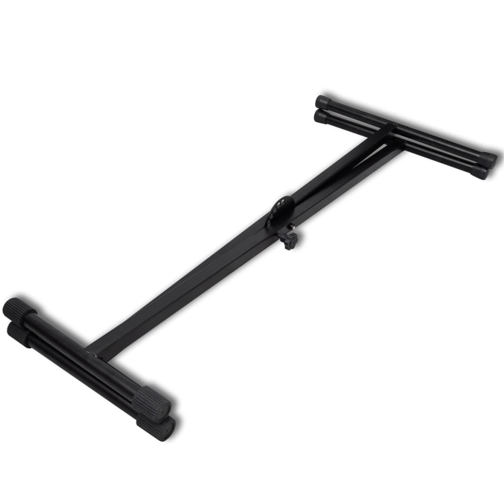 NNEVL Adjustable Keyboard Stand and Stool Set