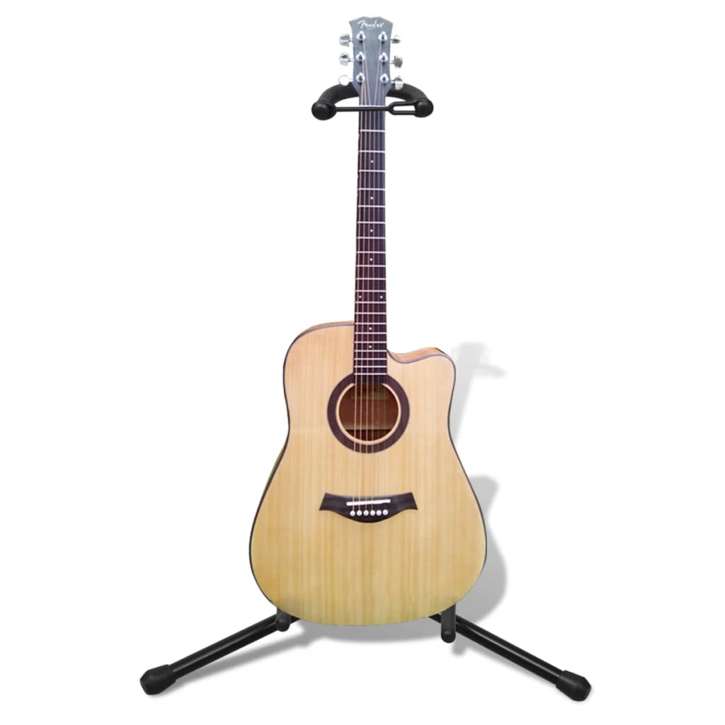 NNEVL Adjustable Single Guitar Stand Foldable