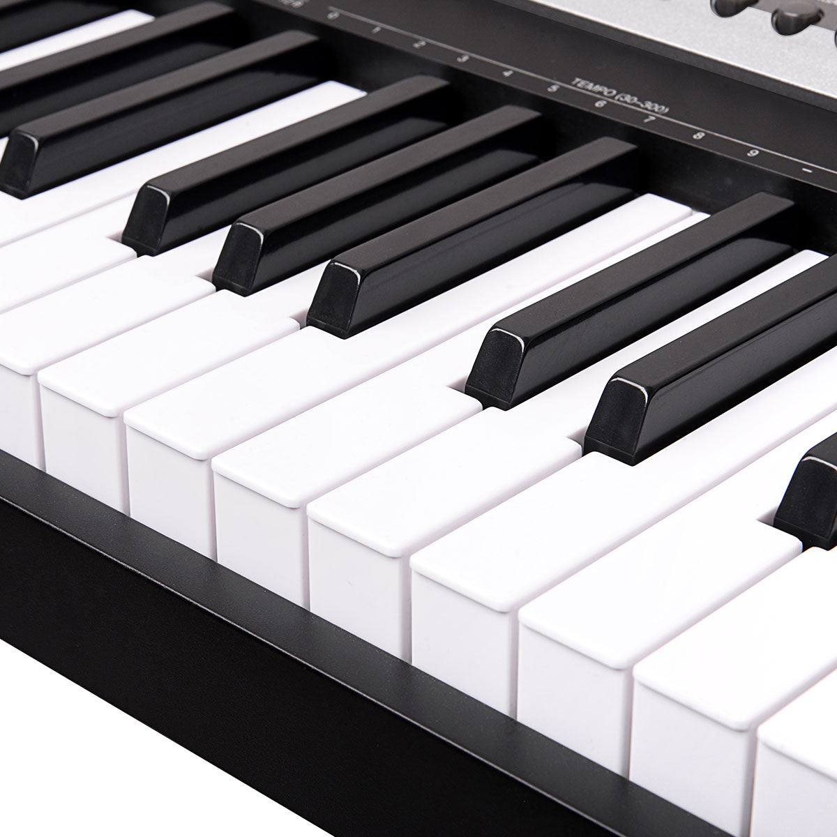 NNEDPE Karrera 88 Keys Electronic Keyboard Piano with Stand Black
