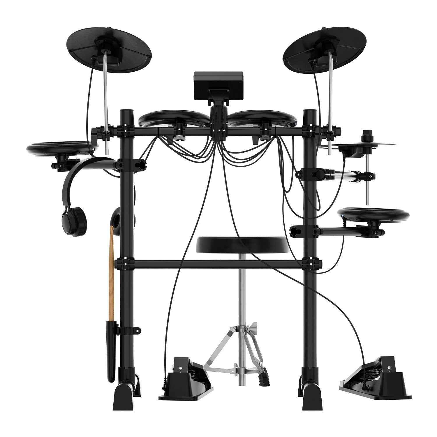 NNEDPE TDX-16 Electronic Drum Kit with Pedals